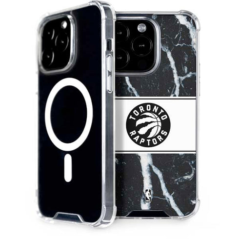 NBA Toronto Raptors Marble iPhone 15 Pro MagSafe Case